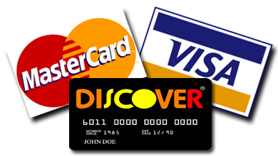 Credit Cards Accepted by CVE