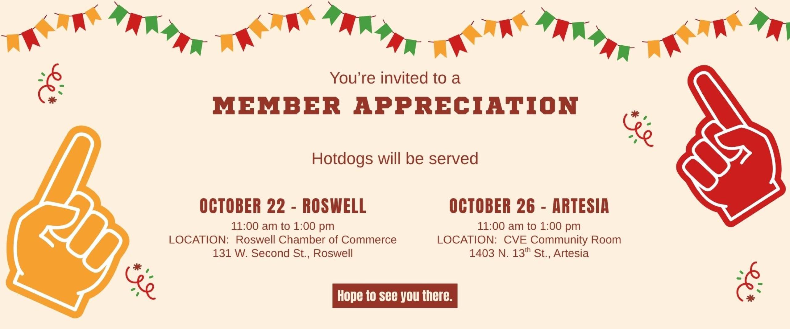 2026 member appreciation