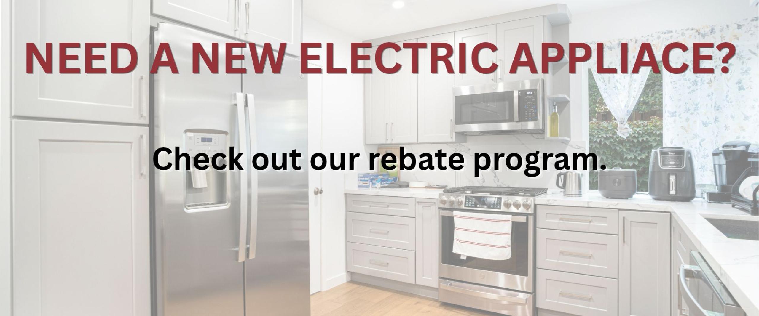Appliance Rebate